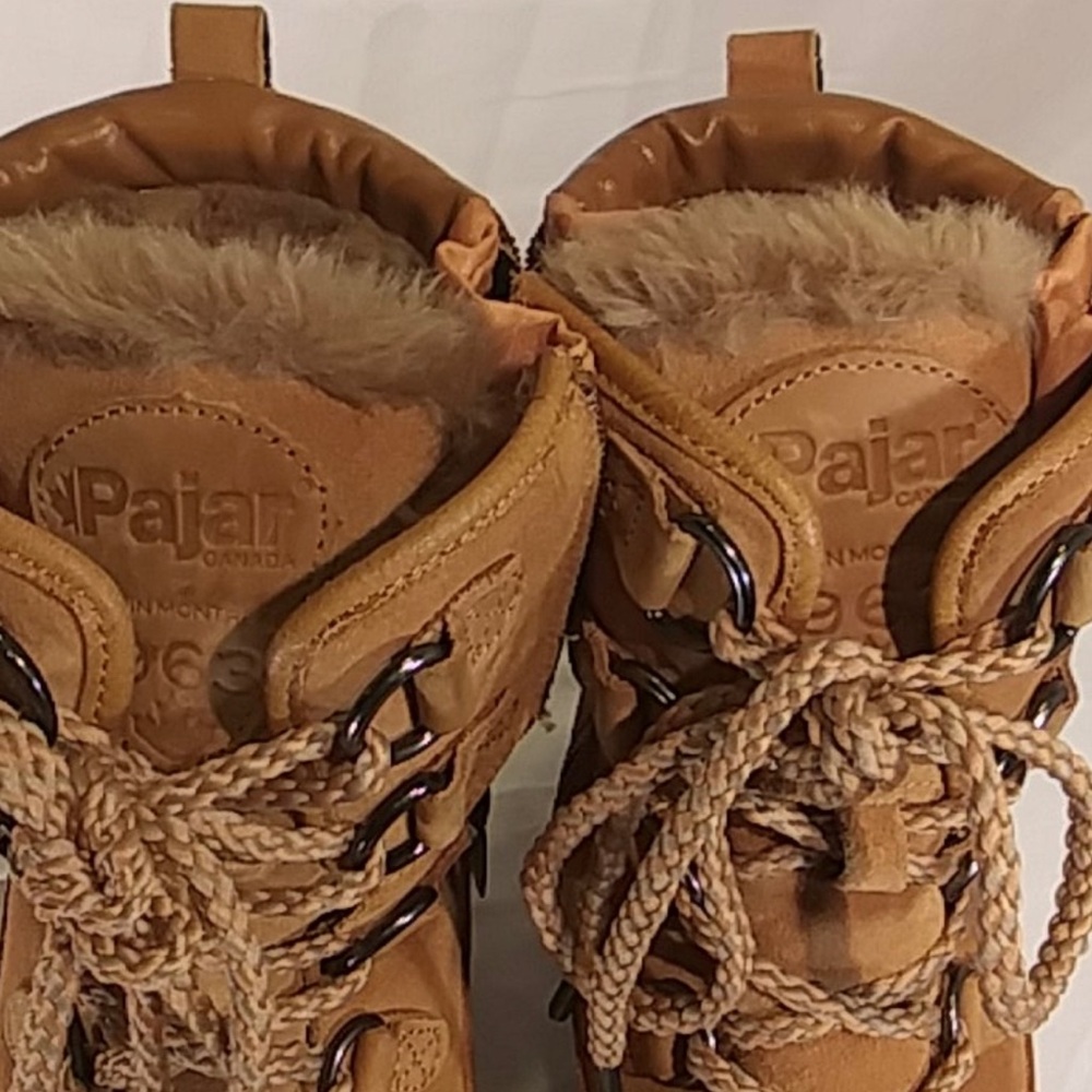 Virtually New Pajar Tan Leather Women's Boots.
. - Picture 3 of 9